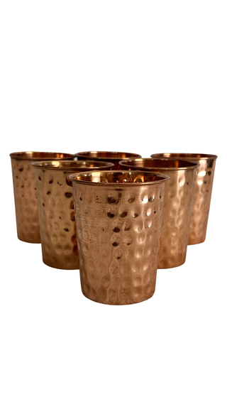 HAMMERED COPPER CUP - FANISHA HOME PTY LTD-cultural home decor, traditional home decor, home decor accessories, cultural vessels, traditional tea set, cultural candles, traditional coaster, cultural home accents, traditional home furnishings, cultural-inspired decor, traditional home accessories, cultural-inspired vessels, traditional tea accessories, cultural candles and holders, traditional coasters and placemats